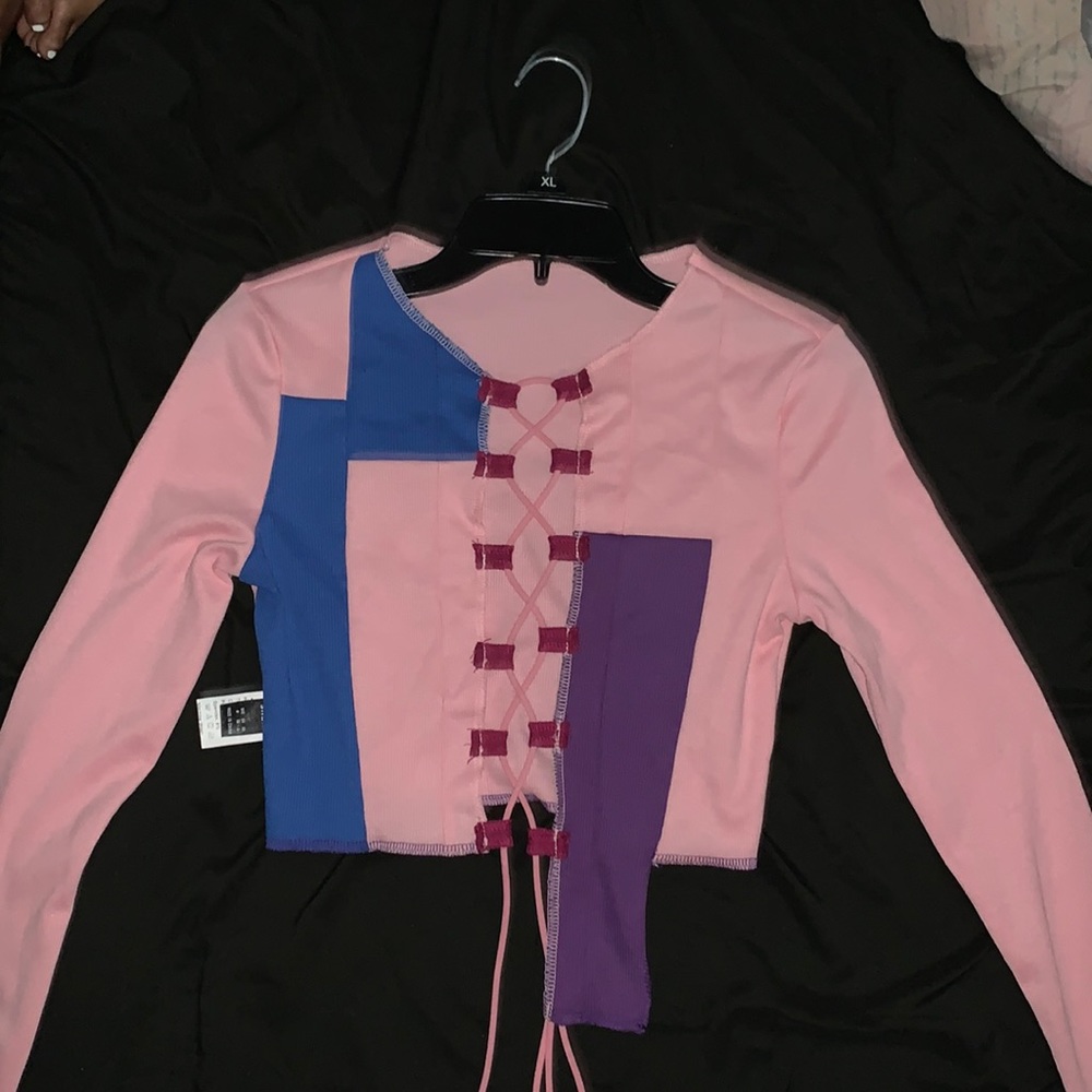 Shein size Medium colorful shirt